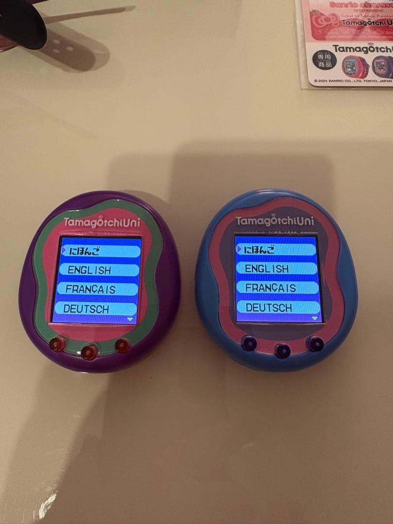 美品Tamagmtchi Uni たまごっちユニ　2個セット