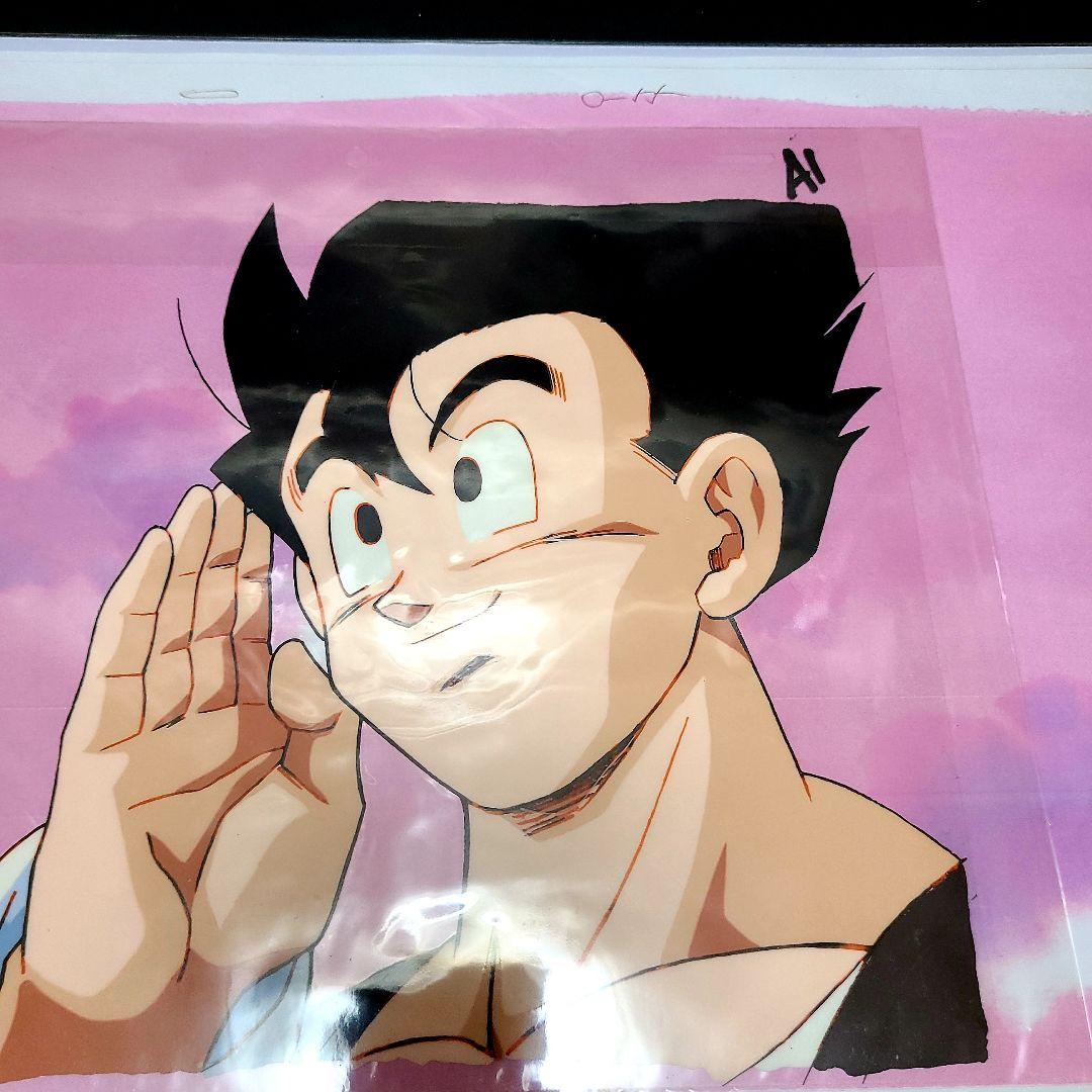 ドラゴンボール Z 孫悟飯 (ハイスクール時代) セル画&背景画