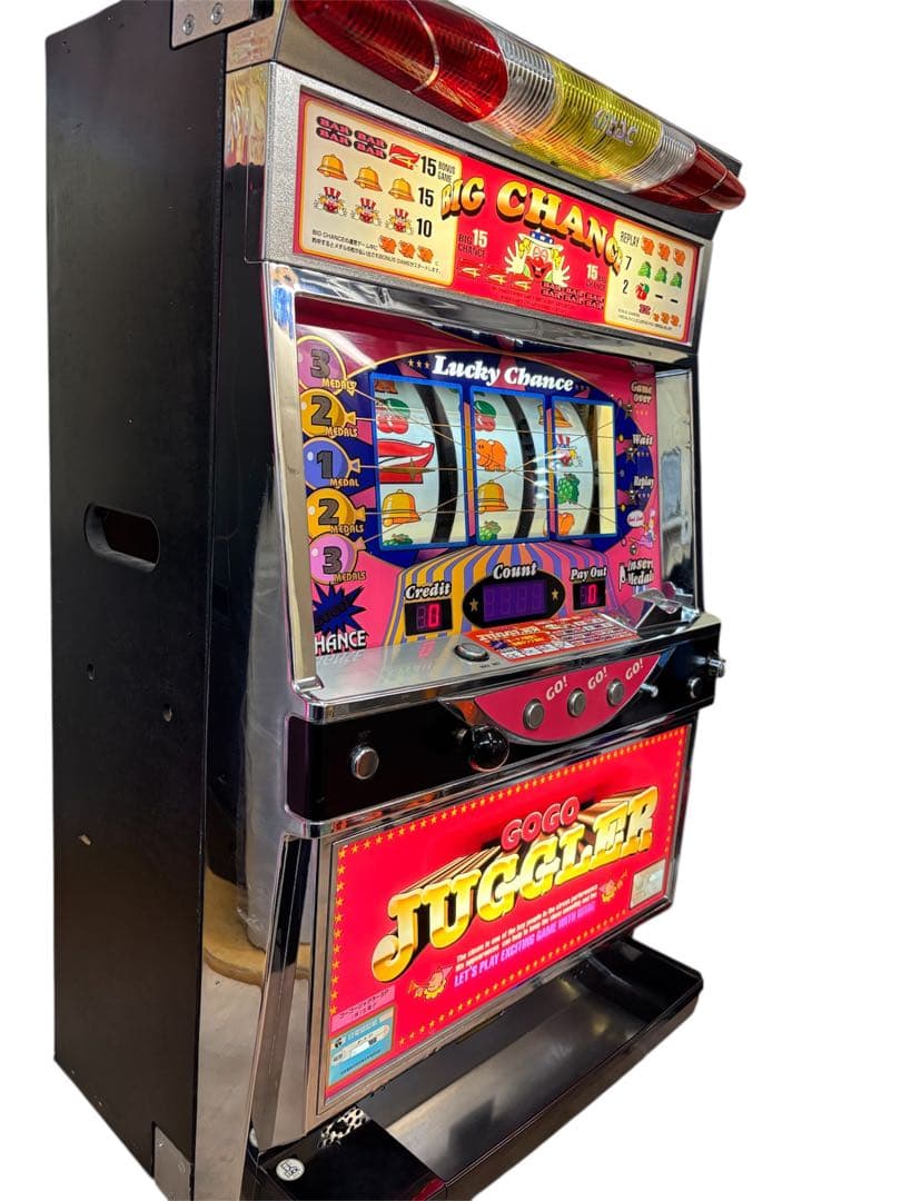 送料込】ゴーゴージャグラー パチスロ 実機 直接引取可 - メルカリ