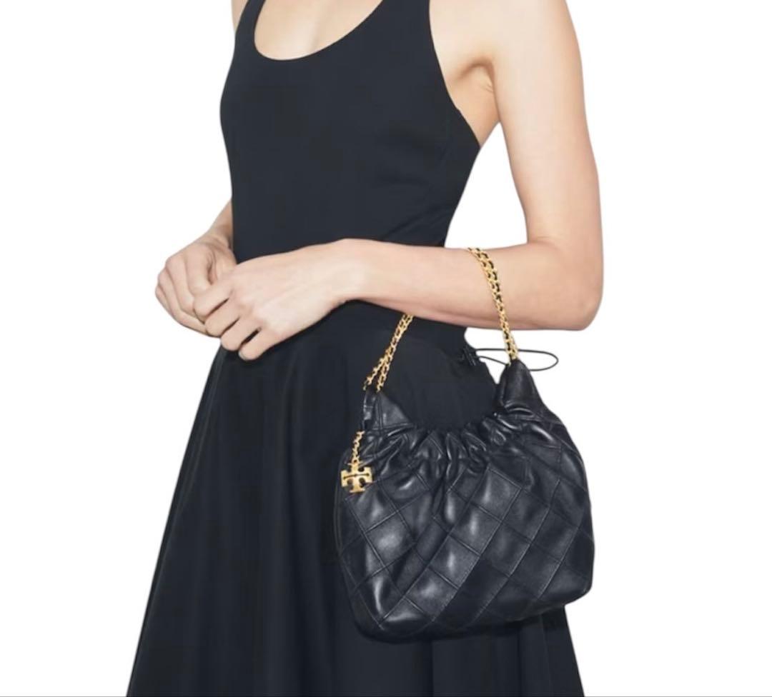 【大人気♡ショッパー付】トリーバーチ ミニ フレミング ホーボーバッグ