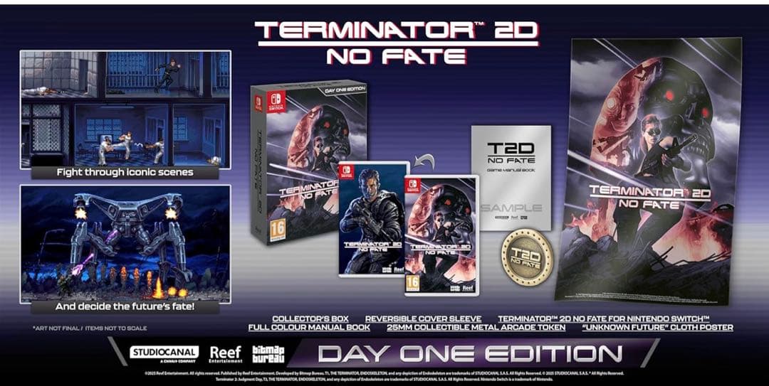 ターミネーター Terminator 2D: NO FATE switch