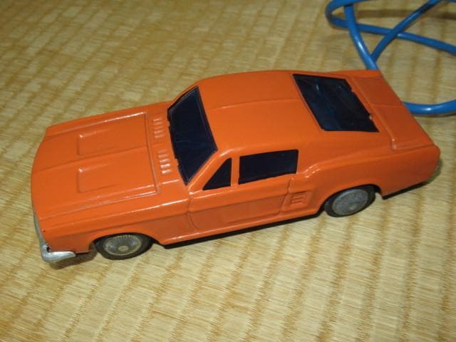 極希少 1960年代 韓国製◆バンダイ フォードムスタング 7654 ブリキの車