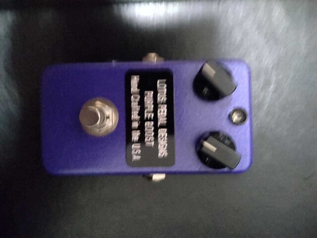 LotusPedalDesigns Purple Boost HW