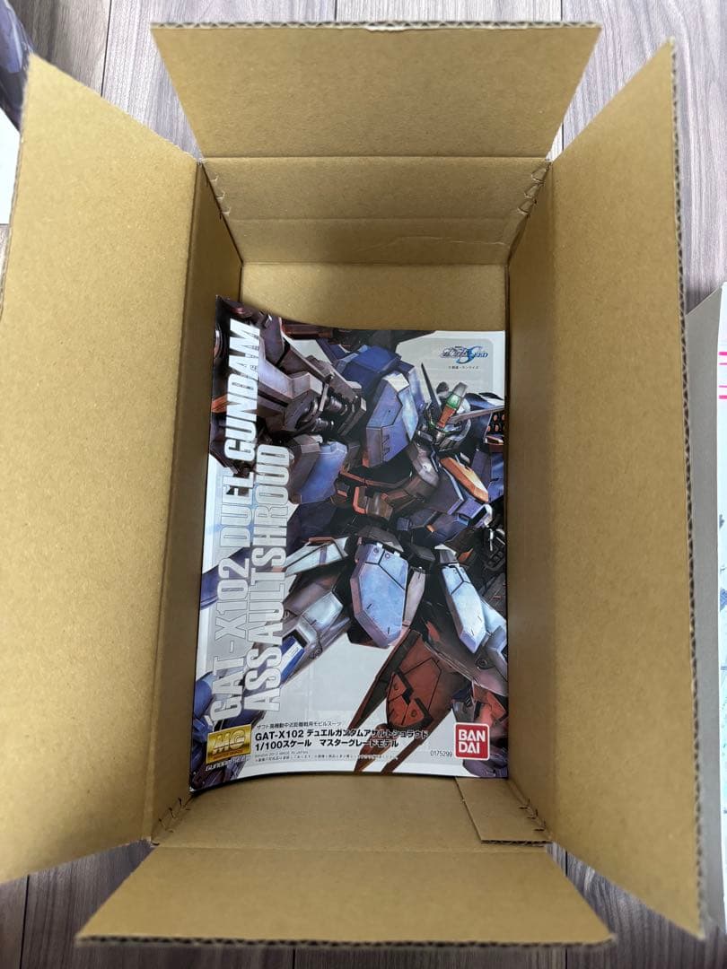 MGデュエルガンダムアサルトシュラウド完成ジャンク品 MG GAT-X102