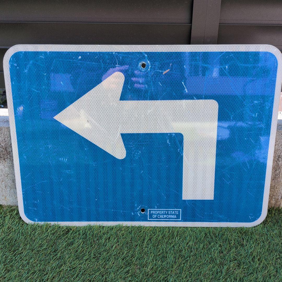 アメリカ　ロードサイン　カリフォルニア アメリカ製 標識 看板 カリフォルニア ロードサイン CALIFORNIA 57 E23