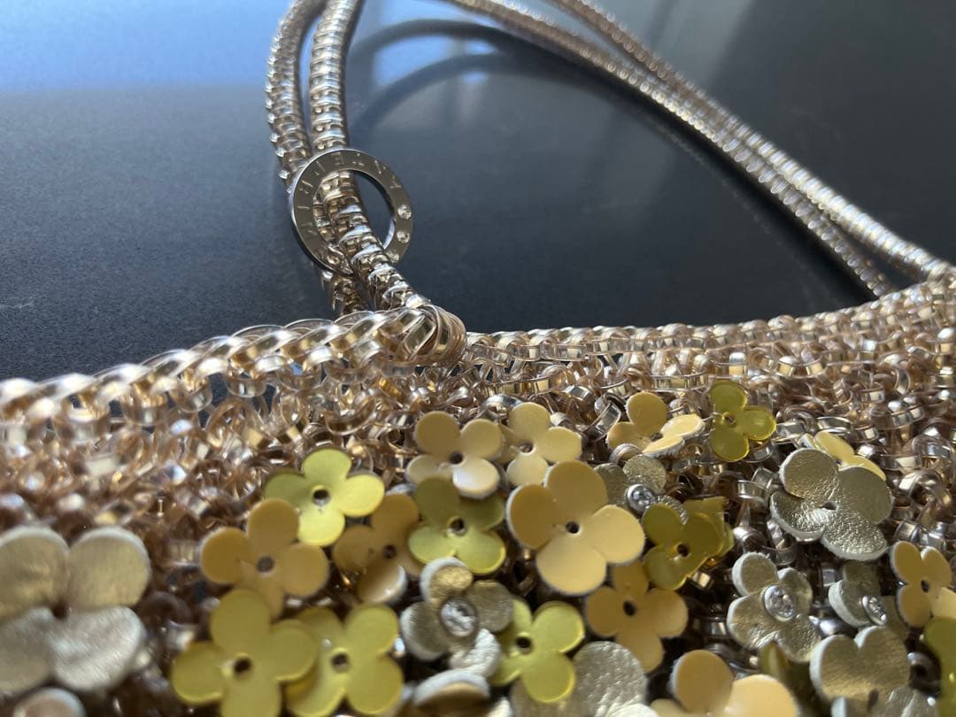 【新品未使用】アンテプリマ　ワイヤートート　花　ビーズ