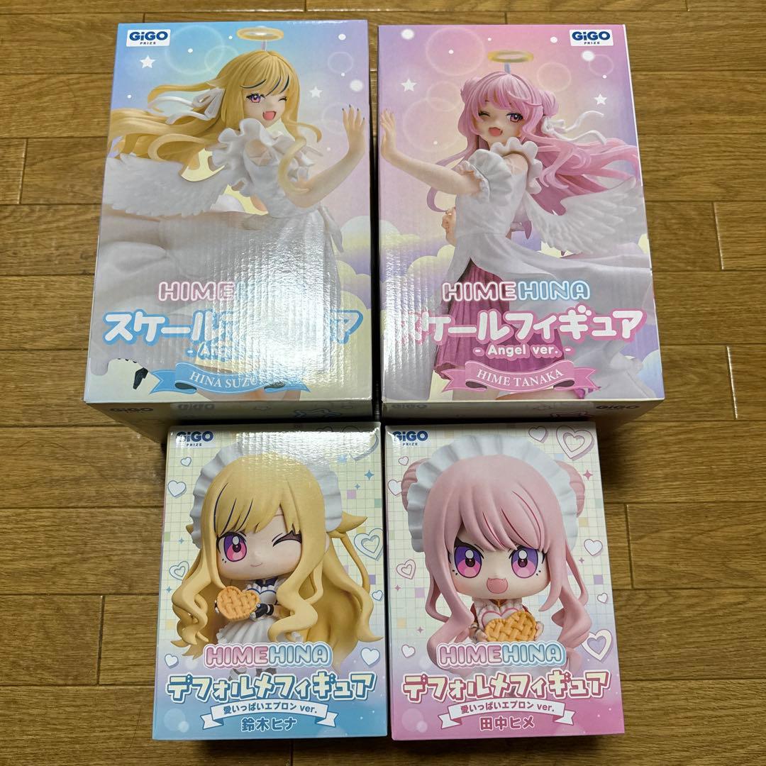 ヒメヒナ gigo限定 フィギュア 4個セット HIMEHINA×GiGOコラボ