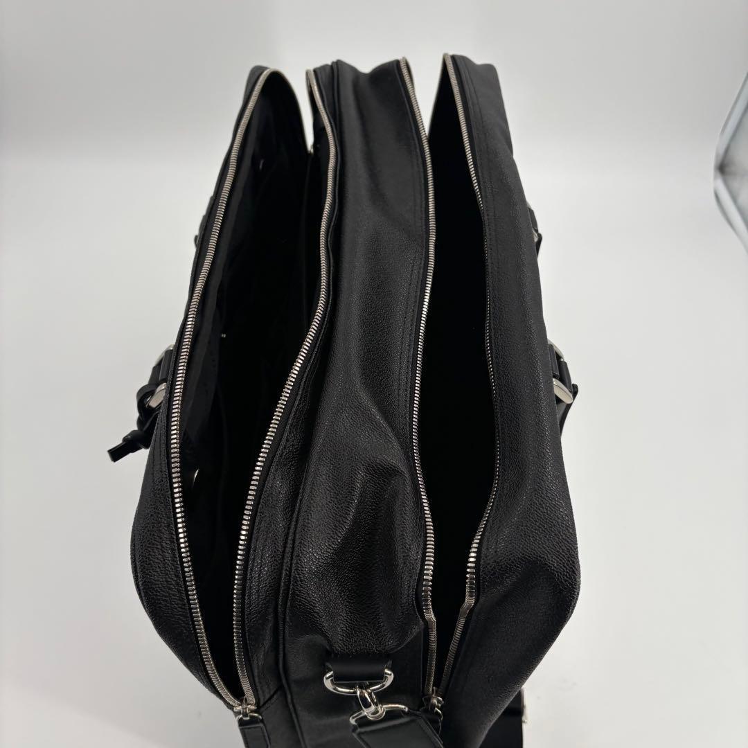 美品　2wayユナイテッドアローズ ブリーフケース ビジネス 黒 大容量　763