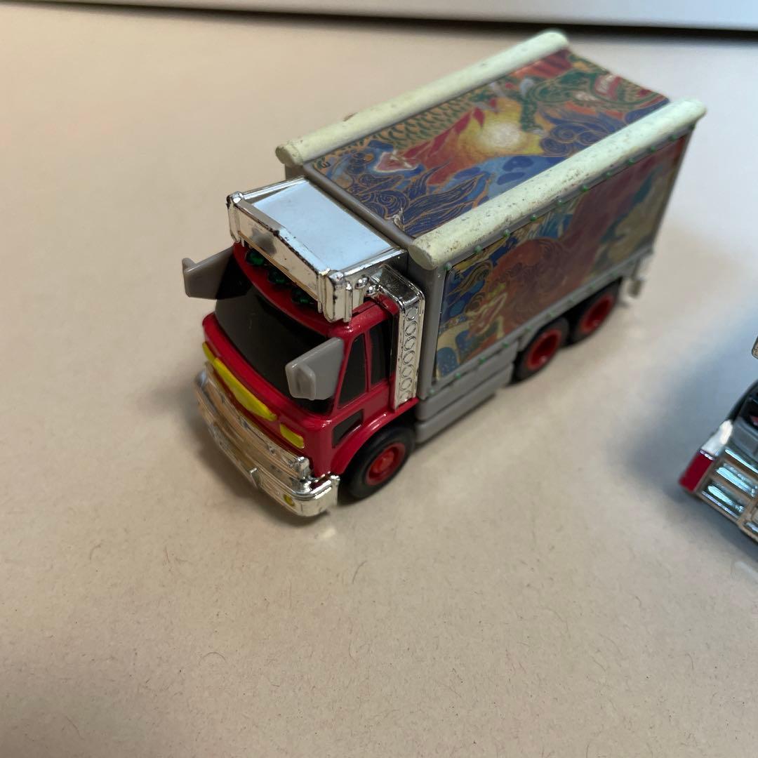 2319.プルバックで走るデコトラミニカー6台まとめ売り