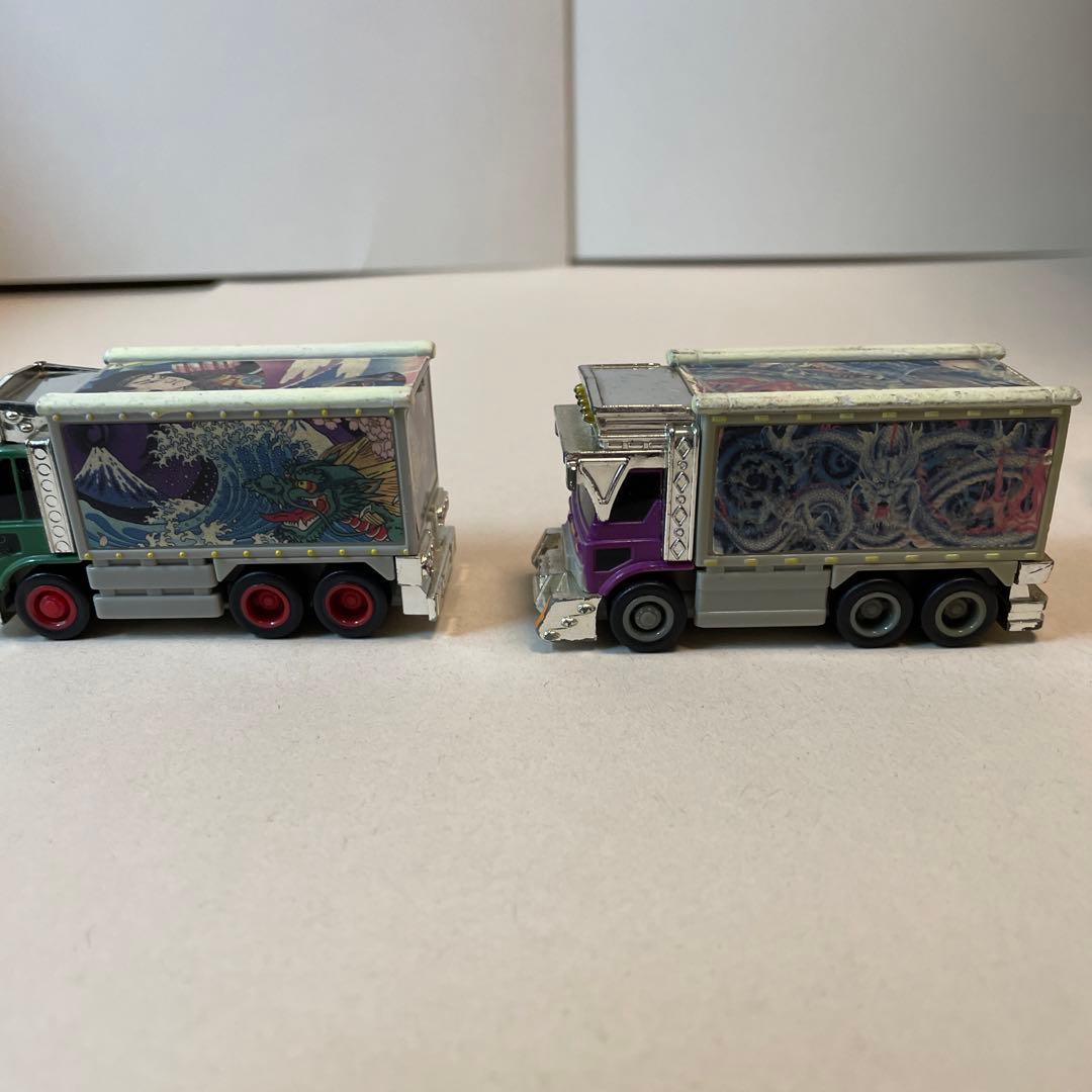 2319.プルバックで走るデコトラミニカー6台まとめ売り