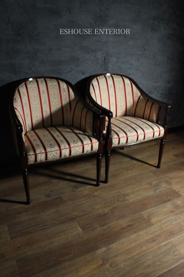 首都圏送無料〜輸入アンティーク家具 足高ソファ4＋イギリス テーブル