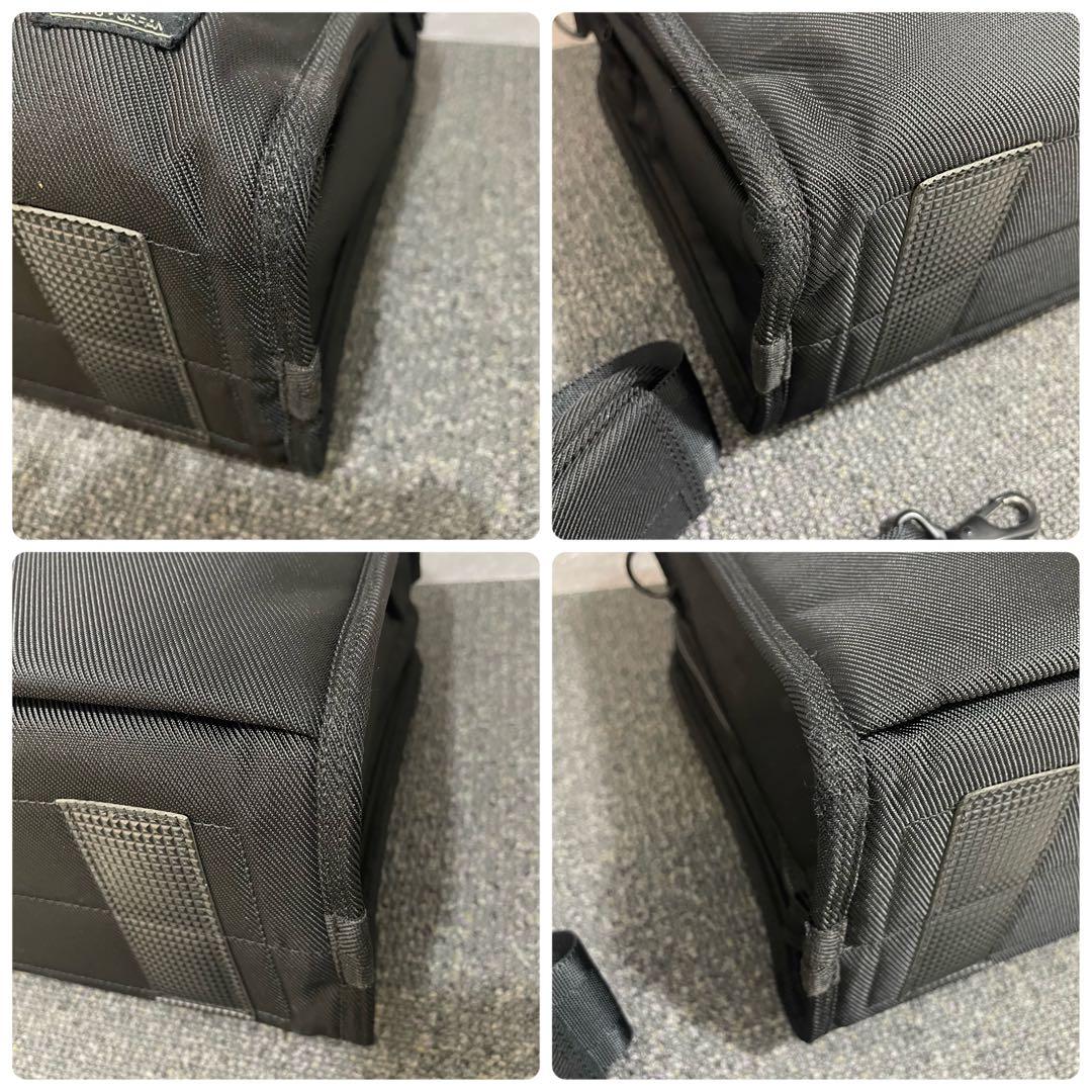 美品✨ ポーター テンション 2層式 2way 黒 ビジネスバッグ　自立