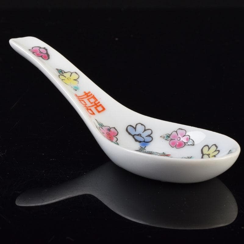 中国 景徳鎮 龍花文 レンゲ 24点まとめて C 8592