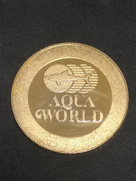 アクアワールド大洗水族館☆イルカラブ☆記念メダル☆茶平工業 2024