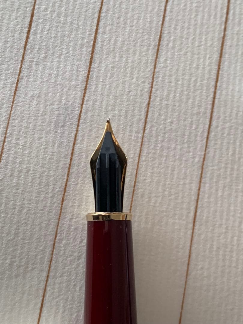 【極美品】モンブラン 万年筆 NO.144 2本セット レザーペンケース付き