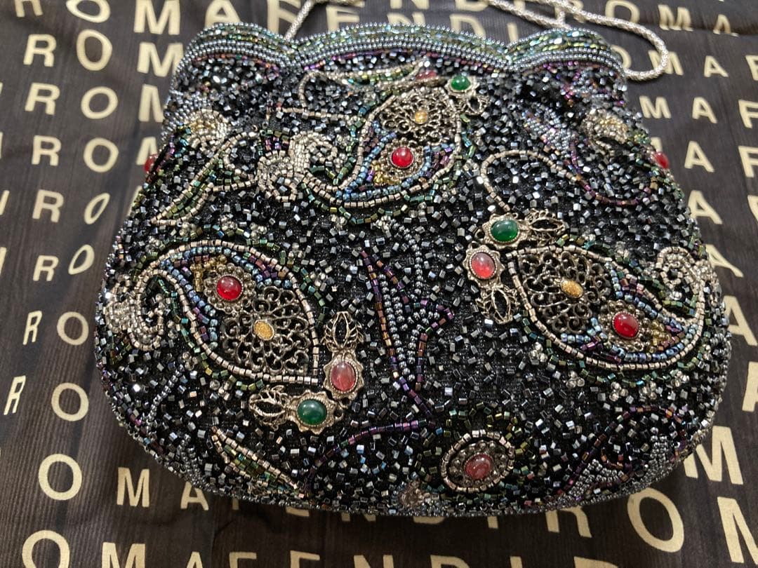 皇室御用達 LUMY はしもと ビーズバッグ