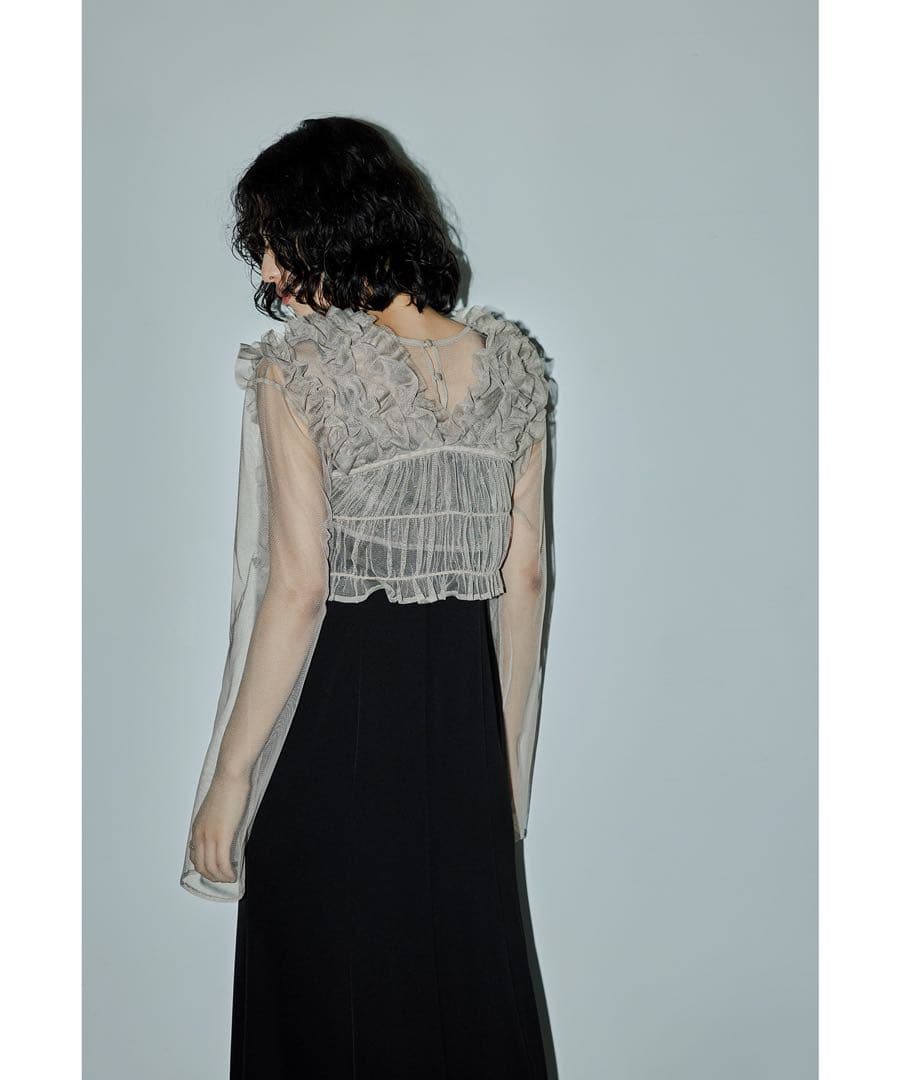 niana Many wayフリルドレス