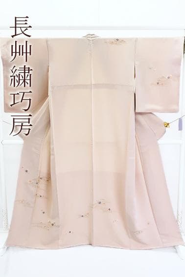 ★専用★希少！逸品 未使用品 訪問着 長艸繍巧房 刺繍 身丈164cm ☆専用☆希少！逸品 未使用品 訪問着 長艸繍巧房 刺繍 身丈164cm