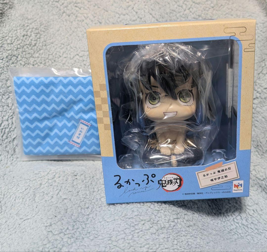 鬼滅の刃 るかっぷ 嘴平伊之助 限定特典 座布団付き フィギュア - メルカリ