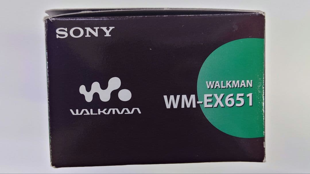 SONY WM-EX651 シルバー カセットウォークマン最終モデル 新品未使用