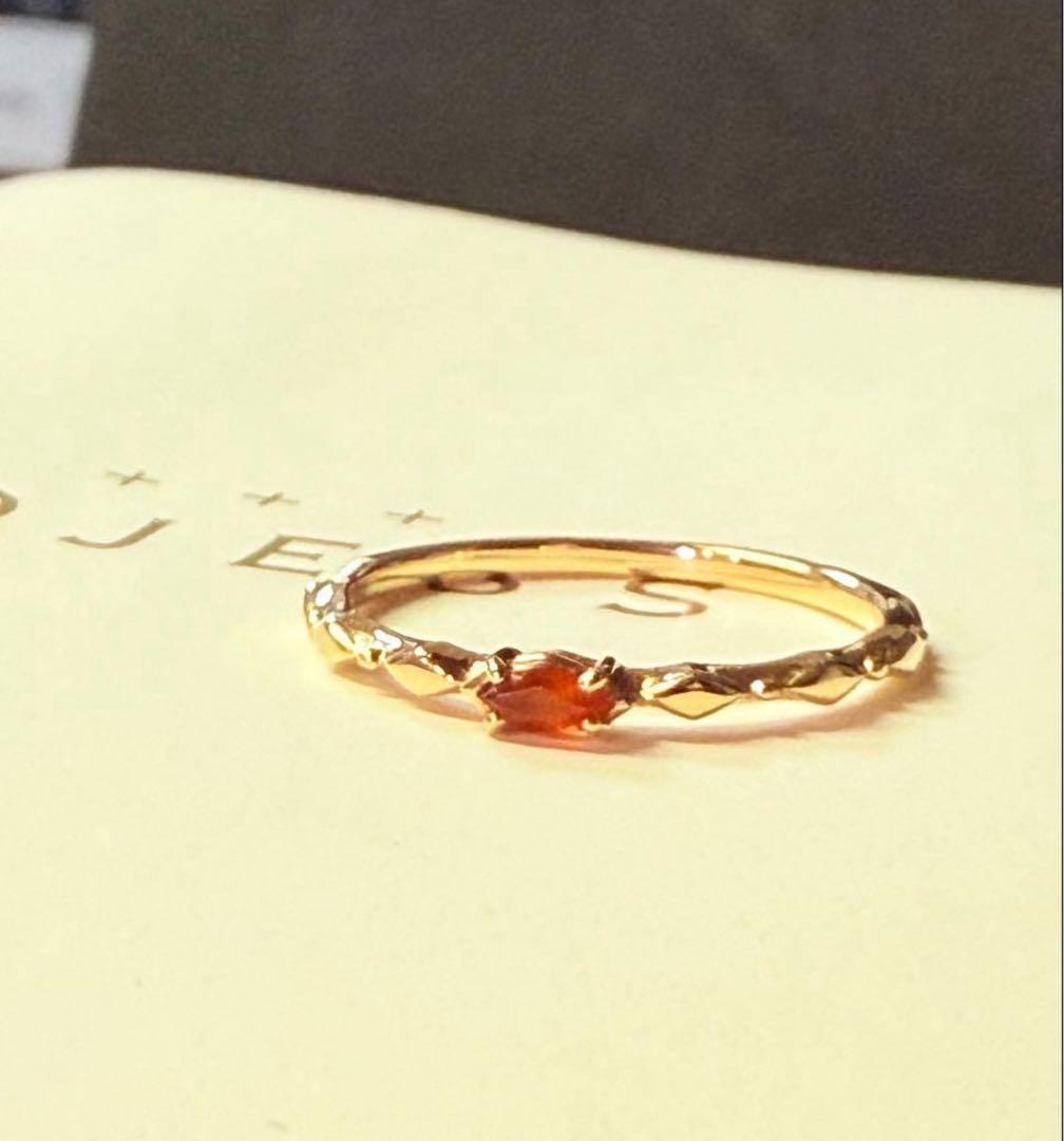 【NOJESS】K10マーキスカーネリアンリング