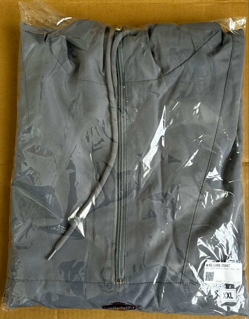 GNU LOGO ANORAK JACKET XXL GLAY