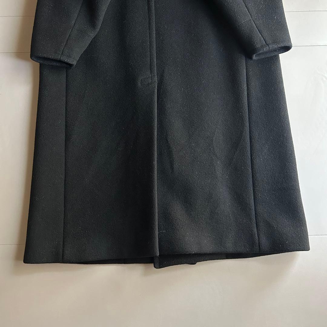 HYKE メルトンウール 比翼チェスターコート ブラック サイズ1 - メルカリ
