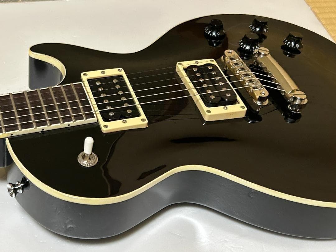 激レア　メーカー不明 レスポール 指板ポジションマークなし