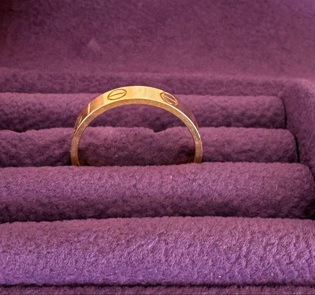 Cartier ラブリングスモールモデル　K18 イエローゴールド