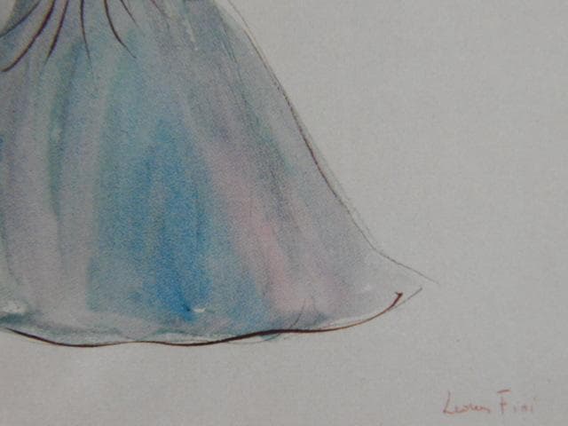 レオノール・フィニ「猫扮装」、希少画集より、状態良好、新