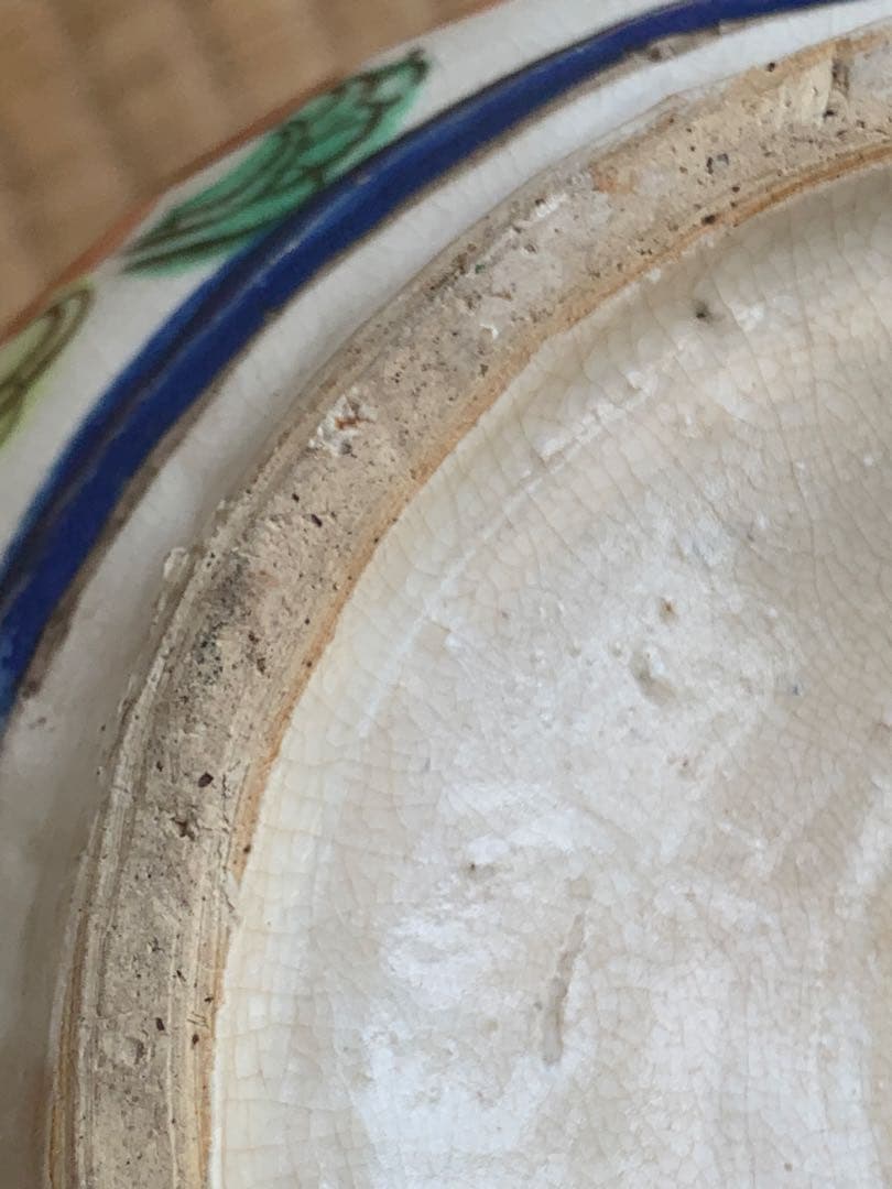 中国清時代五彩花瓶