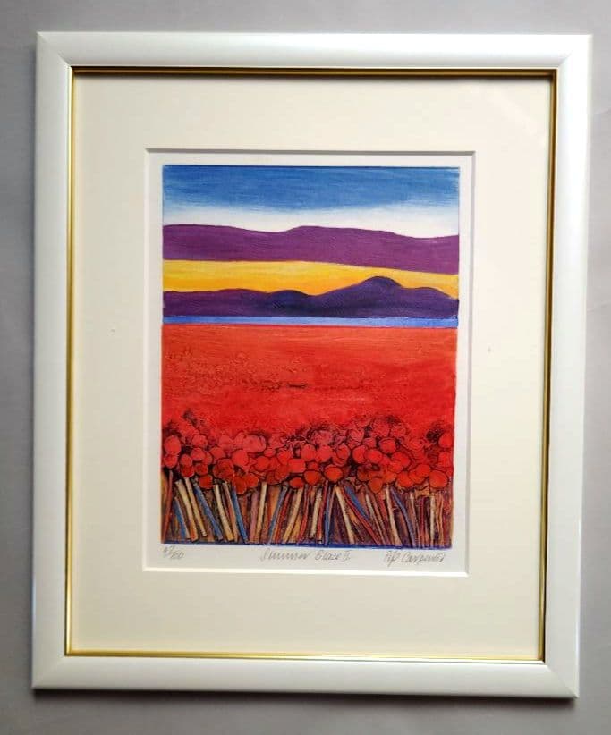 特価◯絵画 カラー銅版画 額装品 絵画 カラー銅版画 額装品 絵画カラー銅板画額装品