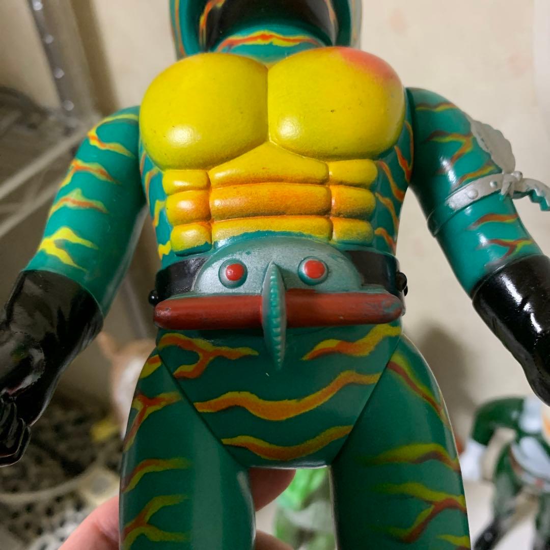 旧バンダイ　仮面ライダーアマゾン　ソフビ