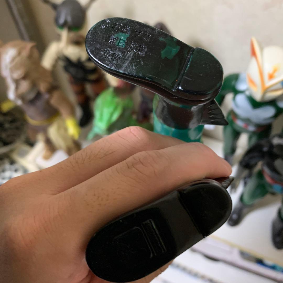 旧バンダイ　仮面ライダーアマゾン　ソフビ