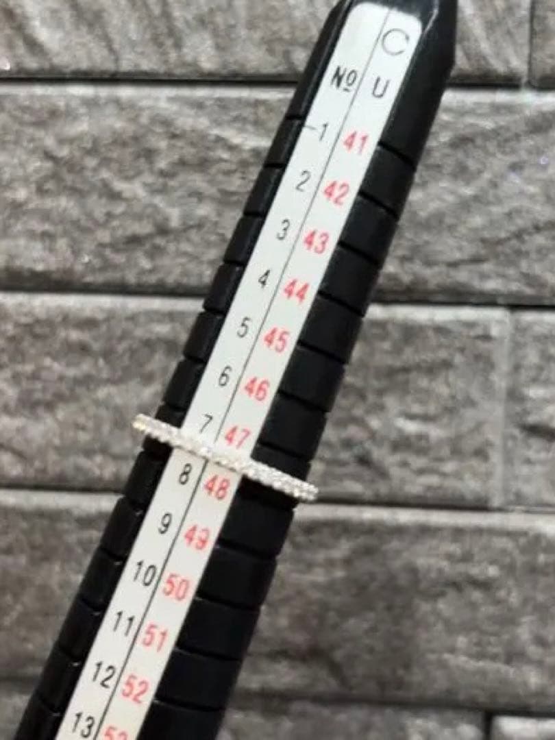 最安値！1/5までハリーウィンストン　マイクロパヴェハーフエタニティリング