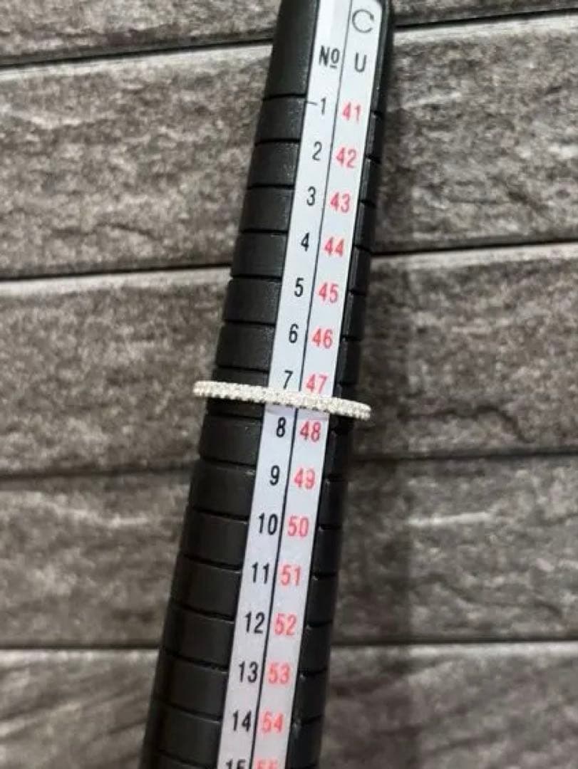 最安値！1/5までハリーウィンストン　マイクロパヴェハーフエタニティリング