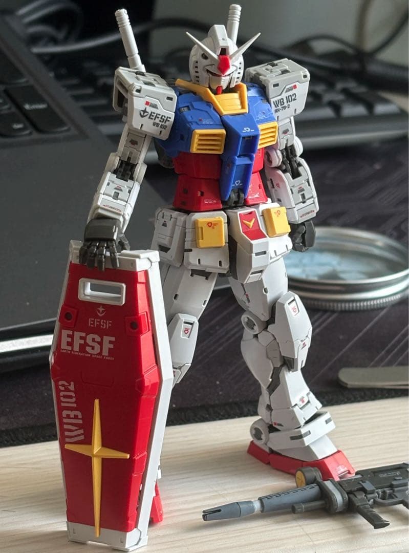 塗装済み完成品RGガンプラ】4セット