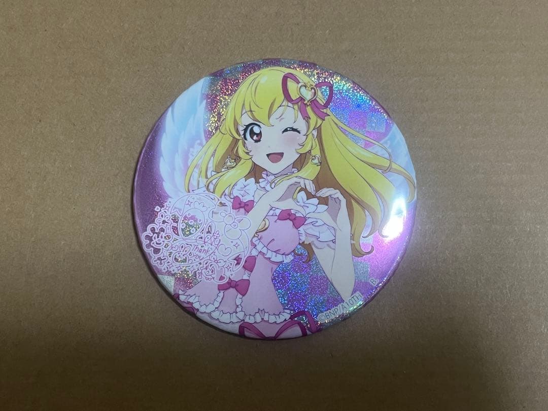 アイカツ BIG ホロ缶バッジ 星宮いちご オーロラキス - メルカリ