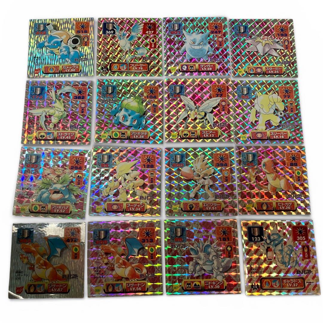 【希少】ポケモンシール 最強シール烈伝 ポケットアルバム 86枚 アマダ ミュウ