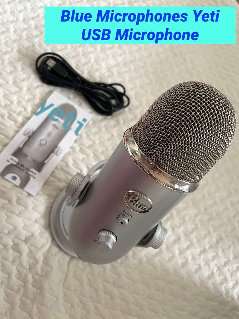 配信機器・PA機器・レコーディング機器 Blue Microphones Yeti USB Microphone Amazon.com: Blue Yeti USB Microphone for PC & Mac, Gaming, Podcast