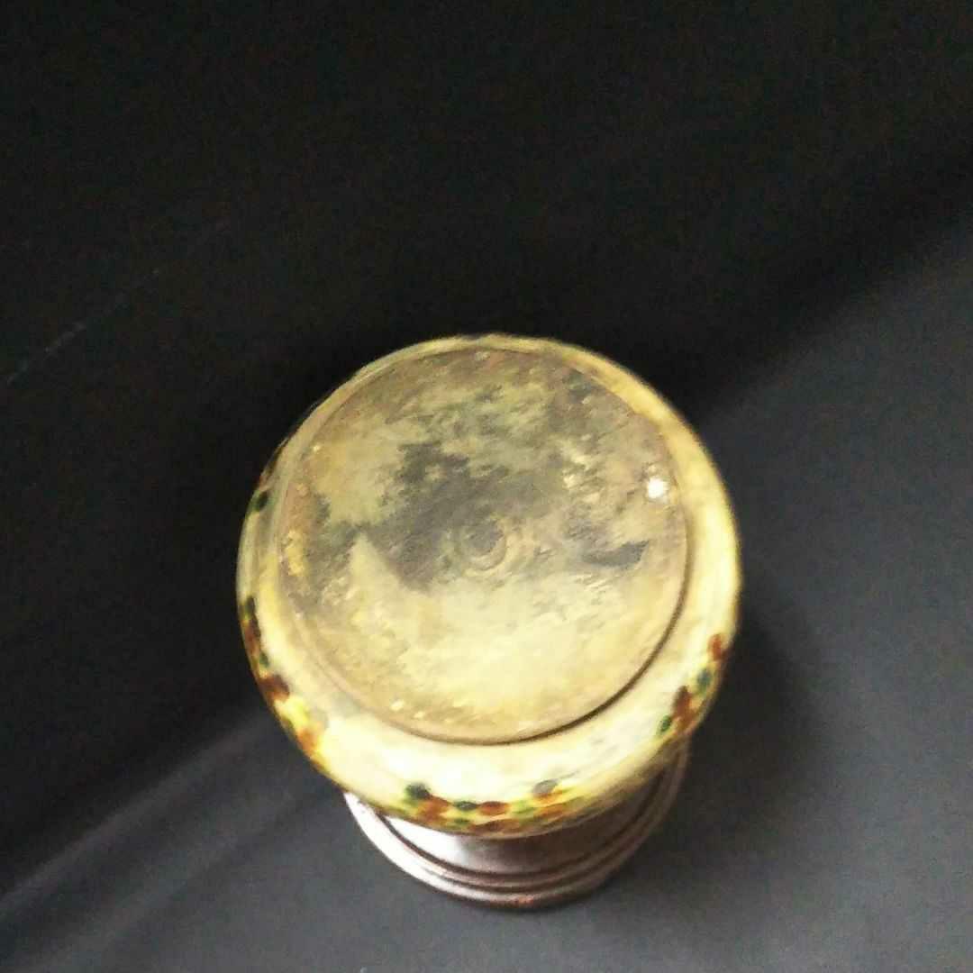 ※中国古美術/三彩蛸唐草文様執壺/唐代/