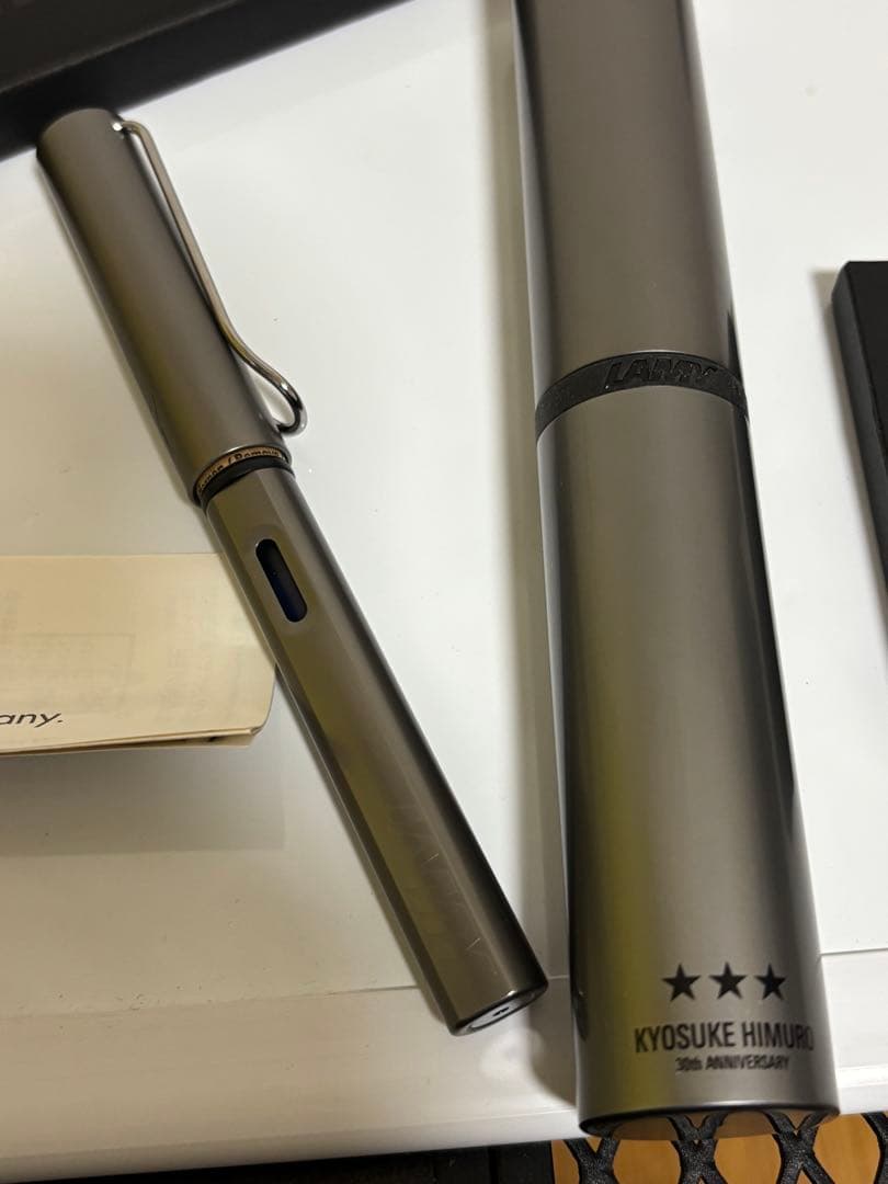 氷室京介 MEMENTオリジナルインセンス お香 LAMY 万年筆
