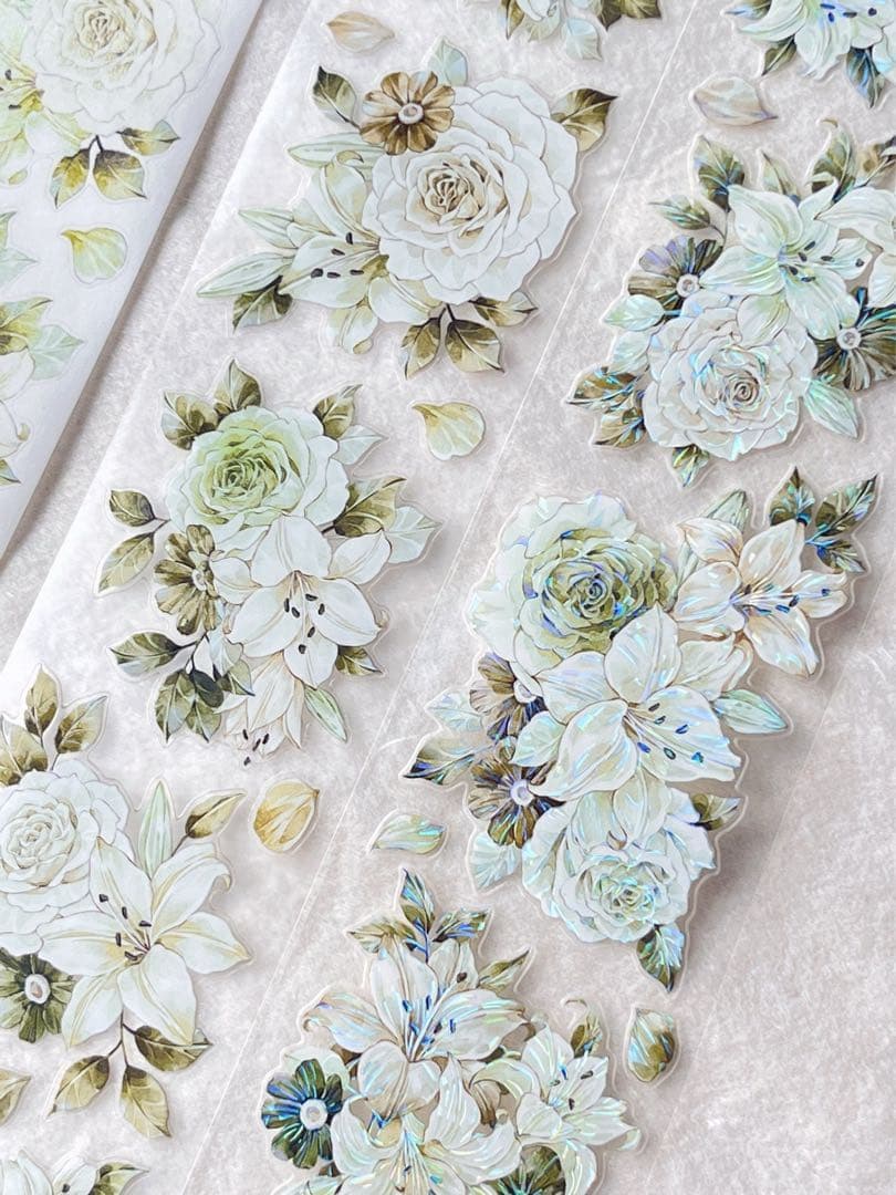 蓝莓不蓝手账《黛青》海外マスキングテープ　マステ 【2700】