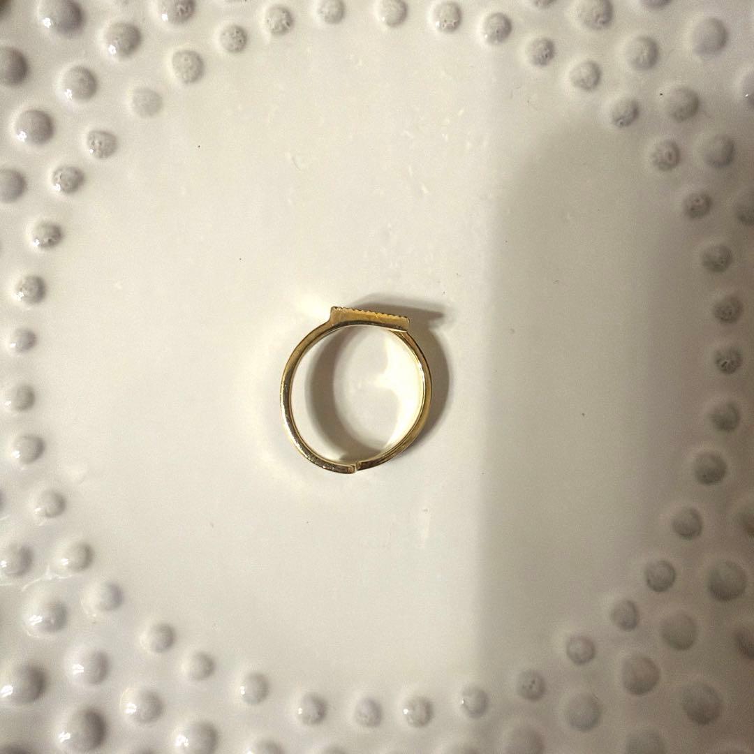 ARTIDA OUD アルティーダウード　パヴェダイヤモンド オープン リング