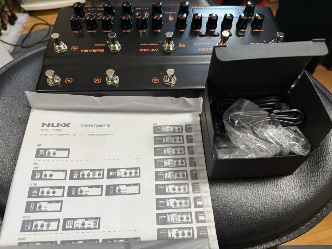 NUX TRIDENT ギタープロセッサー