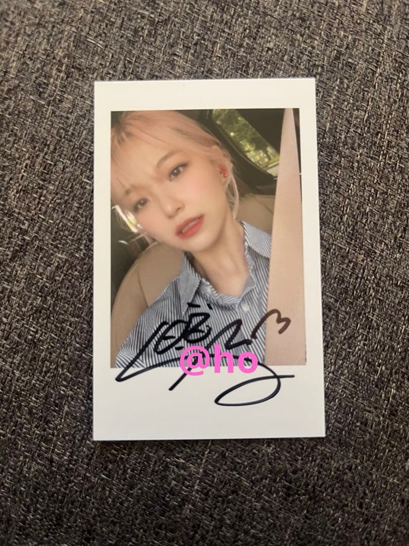 fromis_9 ジホン 直筆 サイン トレカ - メルカリ