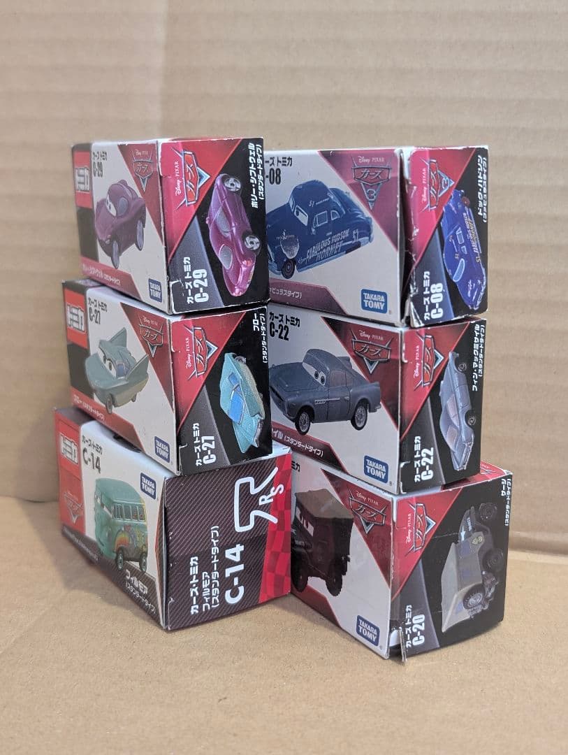 【新品未開封】カーズトミカ 6台まとめ売り