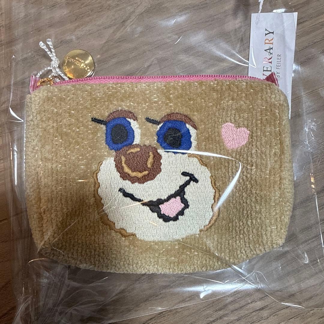 新品タグ付き ドアップテディガールポーチ ラブラリーバイフェイラー