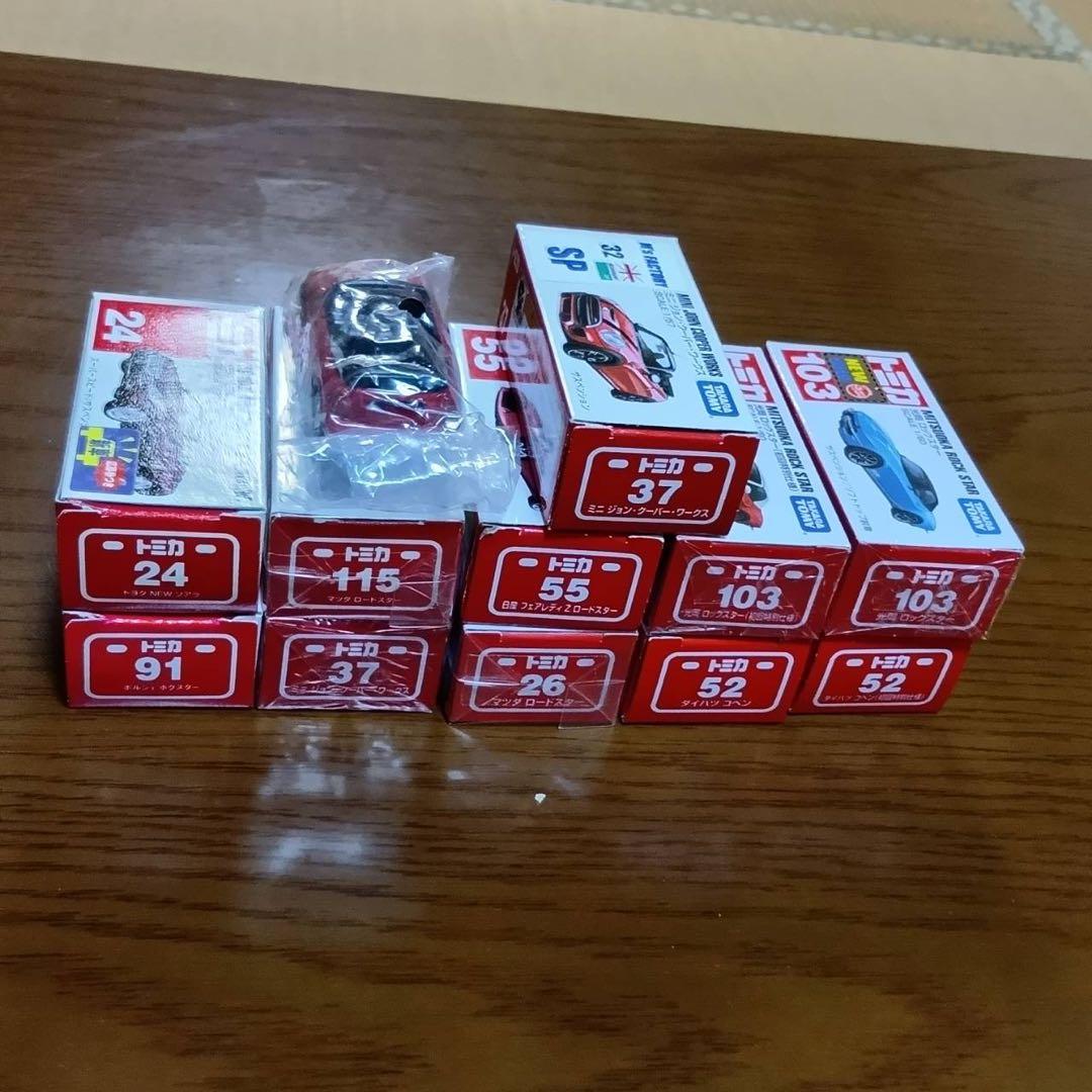 11台セット】トミカ ロードスター ミニクーパー各種 11台セット