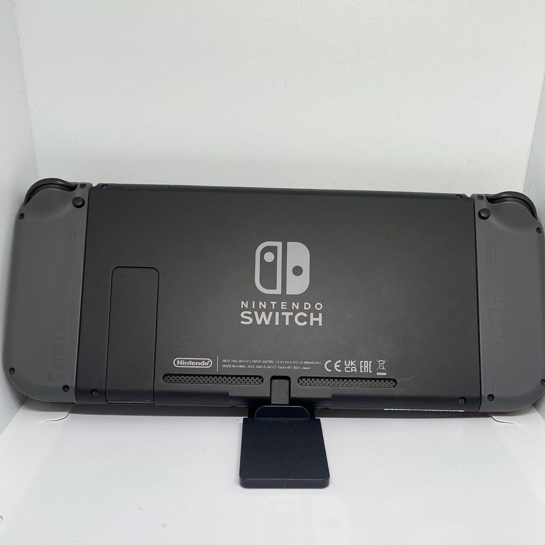 2023年製　ニンテンドースイッチ おまけ複数あり　グレー　バッテリー強化版